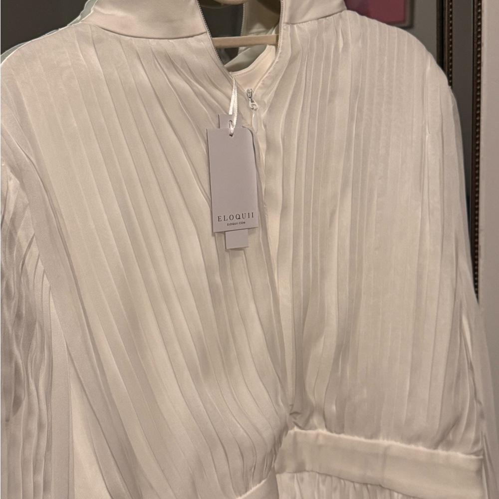 Eloquii bridal white dress